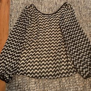 “Crece” bow blouse